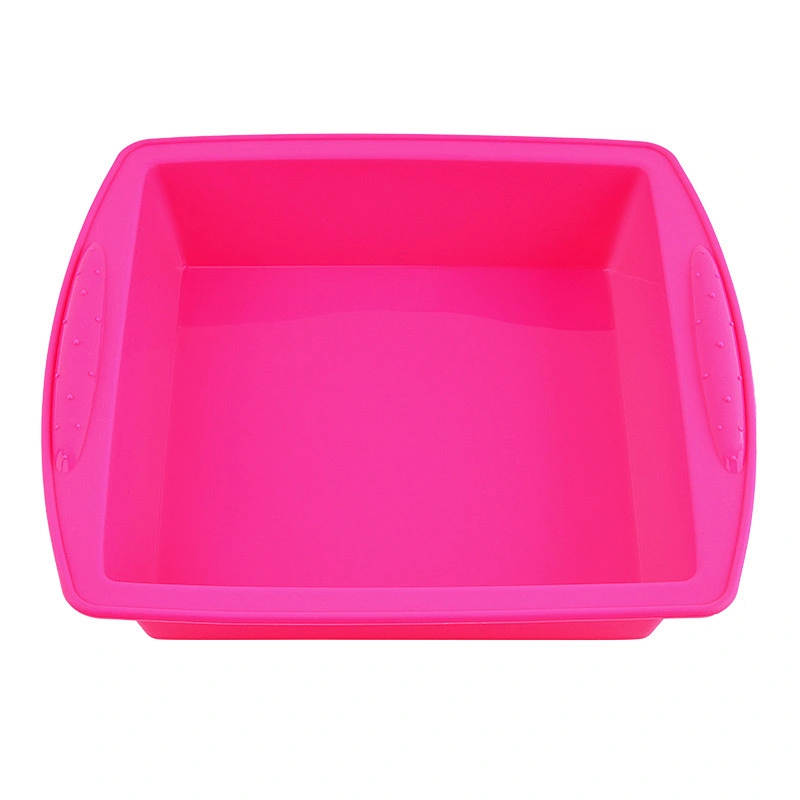 Baking Tray Silicone Square Shape Chiffon Cake Pan